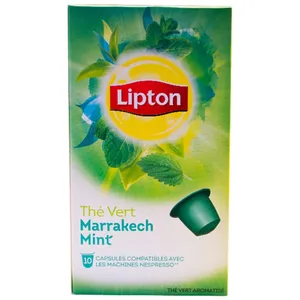 کپسول چای لیپتون مدل Marrakech Mint