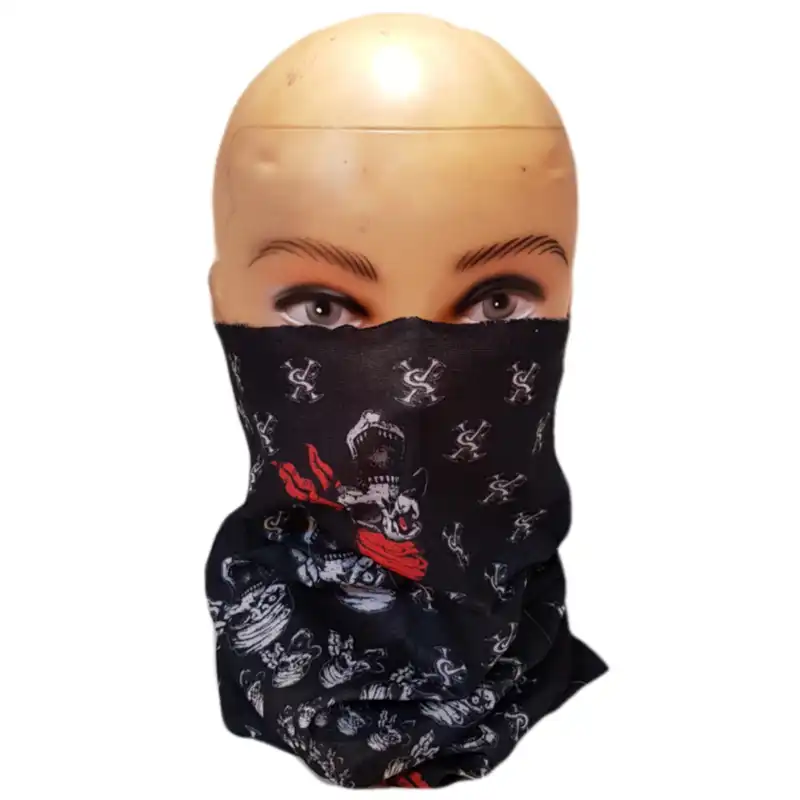 دستمال سر و گردن مدل اسکلت Rokh4