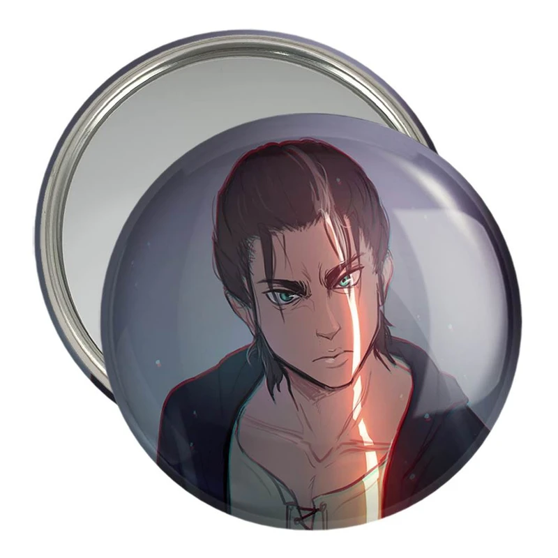آینه جیبی خندالو مدل ارن یگر انیمه اتک آن تایتان Attack on Titan  کد 11011