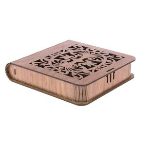 جعبه کادویی چوبی آمیتیس وود مدل گل کد 118