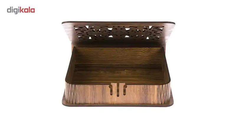 جعبه کادویی چوبی آمیتیس وود مدل گل کد 118