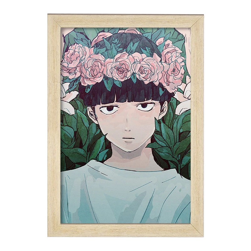 تابلو خندالو مدل شییکو انیمه موب سایکو Mob Psycho 100 کد 24471