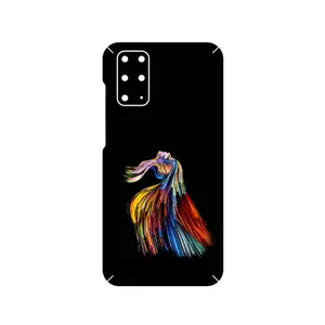 MAHOOT Rainbow Hair Digital Art Cover Sticker for Samsung Galaxy S20 Plus