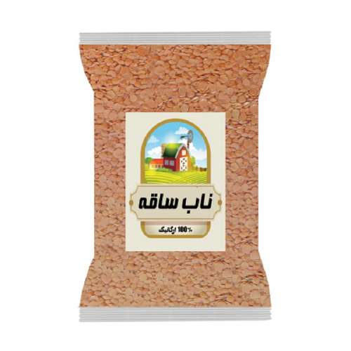 دال عدس درجه یک ناب ساقه - 500 گرم 