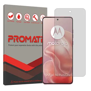 Promate Hydrogel model Matte Screen Protector for Motorola Edge 60 Fusion mobile phone