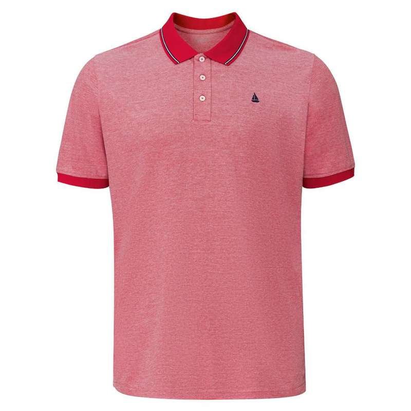 پولوشرت آستین کوتاه مردانه لیورجی مدل BoatPlus2021 رنگ صورتی
