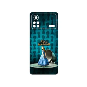 MAHOOT Alice in Wonderland Cover Sticker for Xiaomi Poco X4 Pro 5G