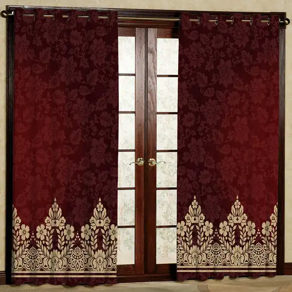 پرده مدل مخمل پانچی کد 7197 سایز 280x140 سانتی متر