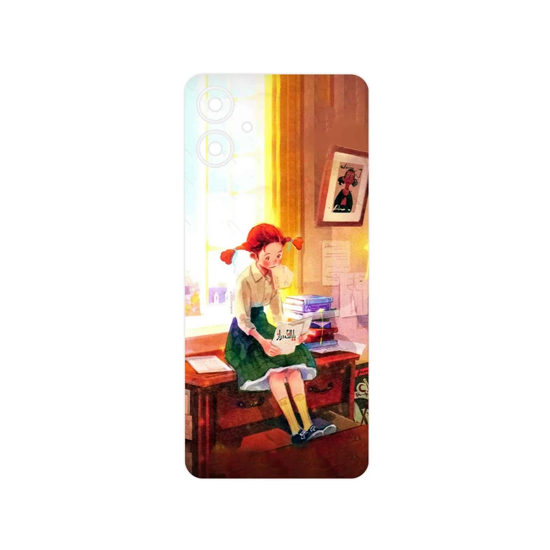 برچسب پوششی ماهوت مدل Watashi No Ashinaga Ojisan مناسب برای گوشی موبایل سامسونگ Galaxy A06