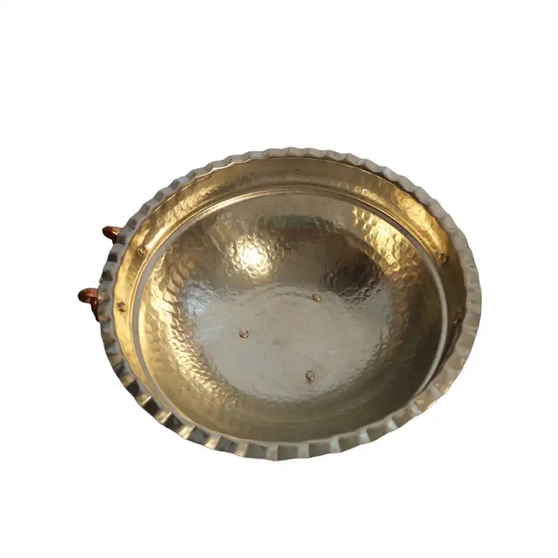 میوه خوری مسی مدل پایه دار کد 01