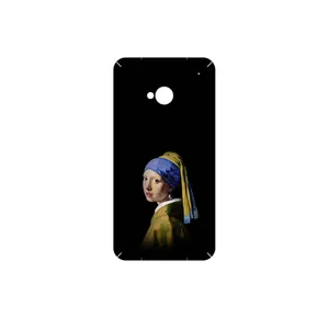 MAHOOT Girl with a Pearl Earring of Vermeer Cover Sticker for HTC One M7