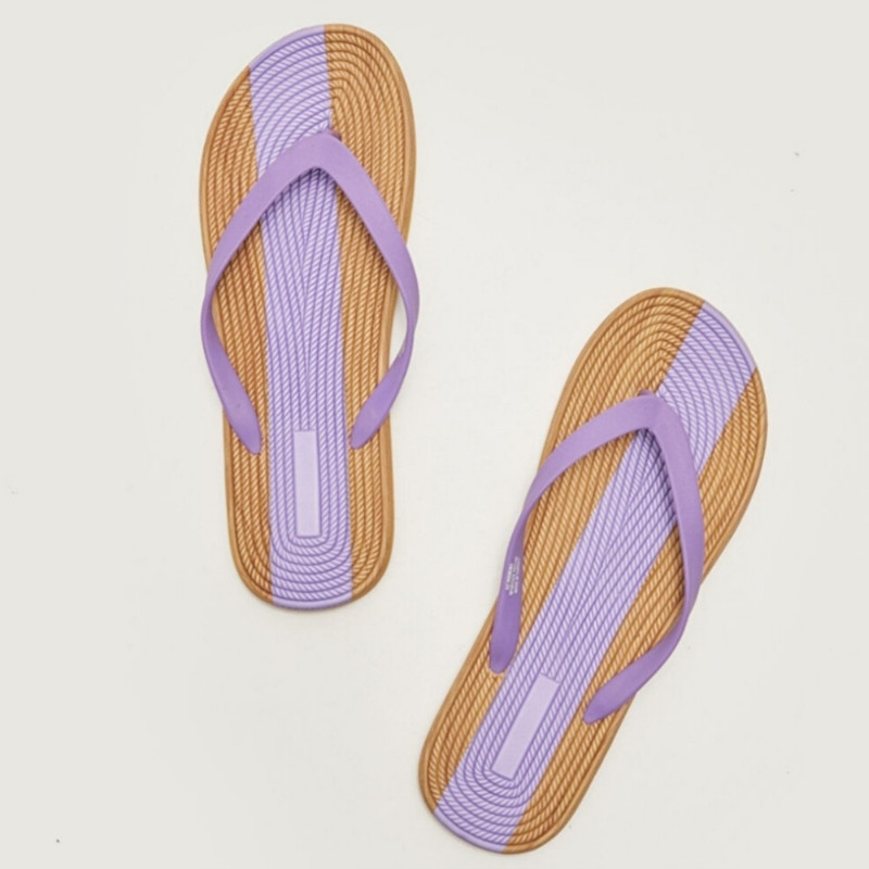 دمپایی لاانگشتی زنانه ال سی وایکیکی مدل طبی دولایه استپ دار