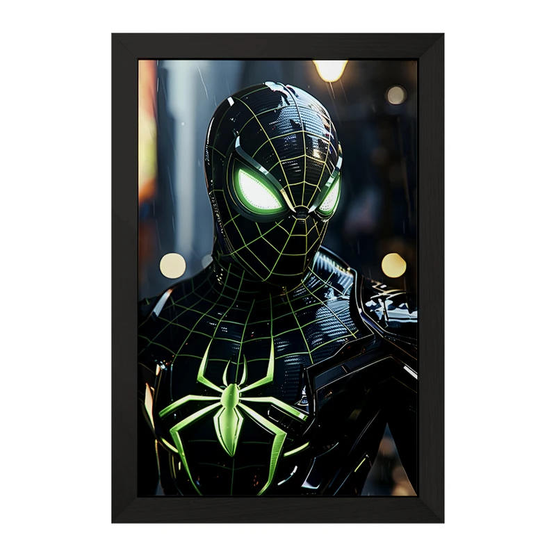 تابلو خندالو مدل مرد عنکبوتی کد F7967