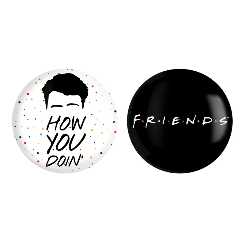 مگنت خندالو طرح سریال فرندز کد 31463147 مجموعه 2 عددی