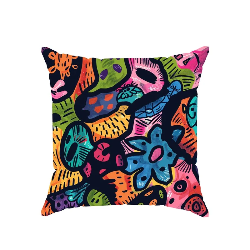 کوسن پاد آفرین مدل فانتزی رنگی مدرن کد 2146