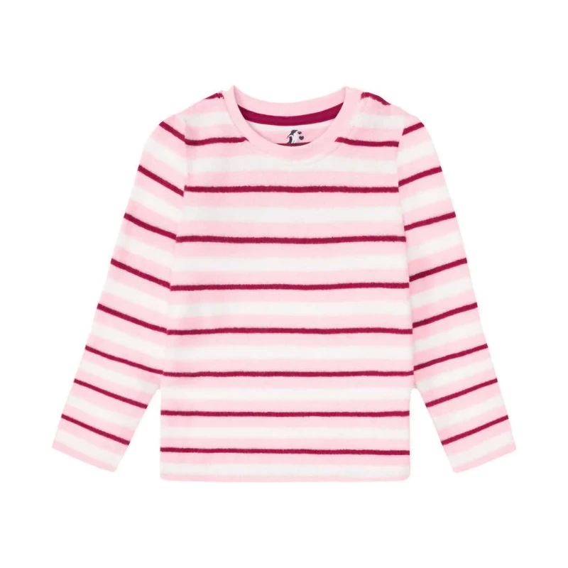 تی شرت آستین بلند دخترانه لوپیلو مدل مخمل حوله ای