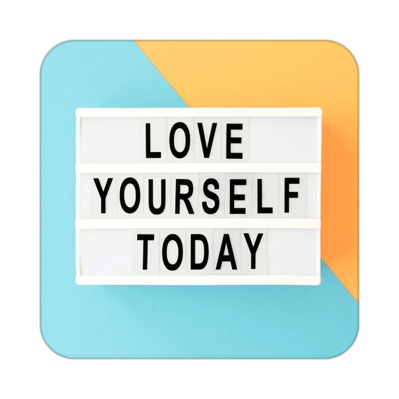 زیر لیوانی کاکتی طرح جملات انگیزشی و مثبت مدل mp24651