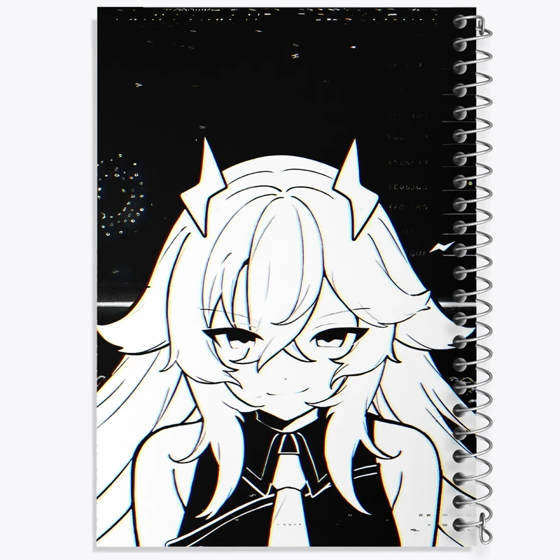 دفتر لیست خرید 50 برگ خندالو طرح دختر انیمه ای کد F5320