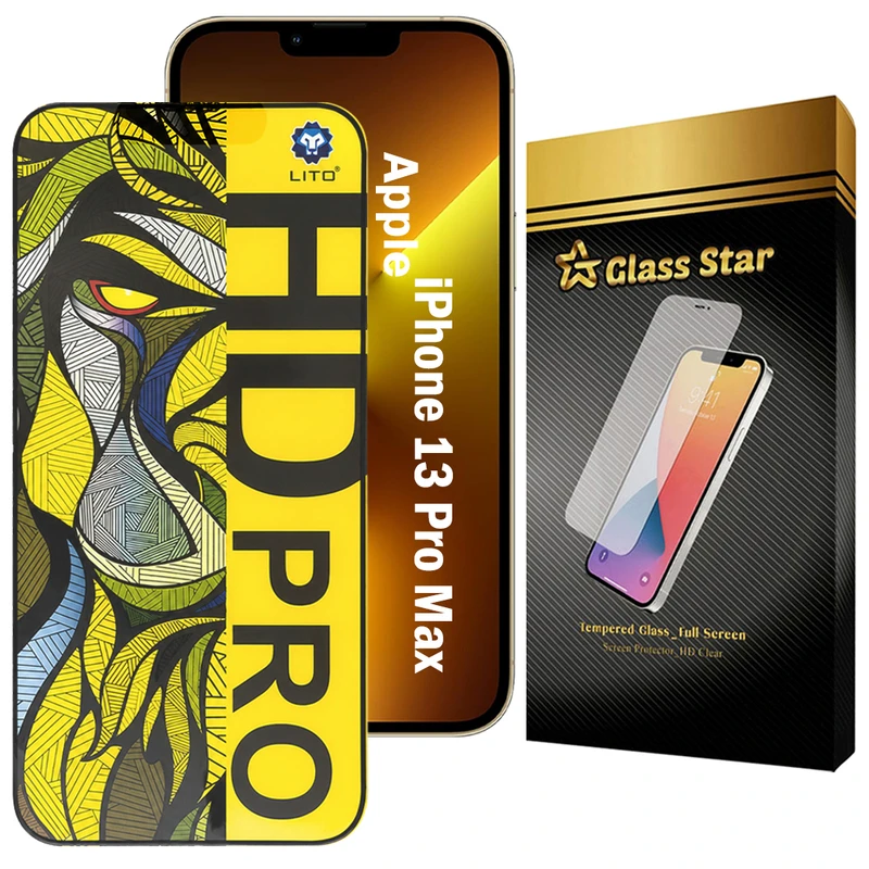 محافظ صفحه نمایش گلس استار مدل LITOFMG مناسب برای گوشی موبایل اپل iPhone 13 Pro Max