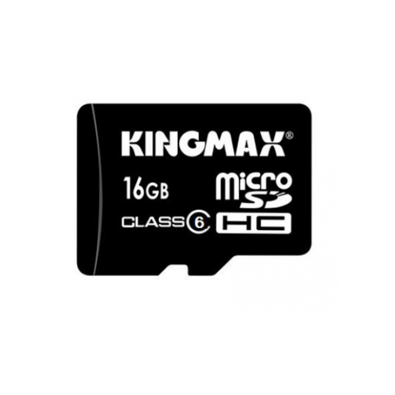 کارت حافظه microSDHC کینگ مکس کلاس 6 سرعت 6Mbps همراه با آداپتور SD ظرفیت 16 گیگابایت