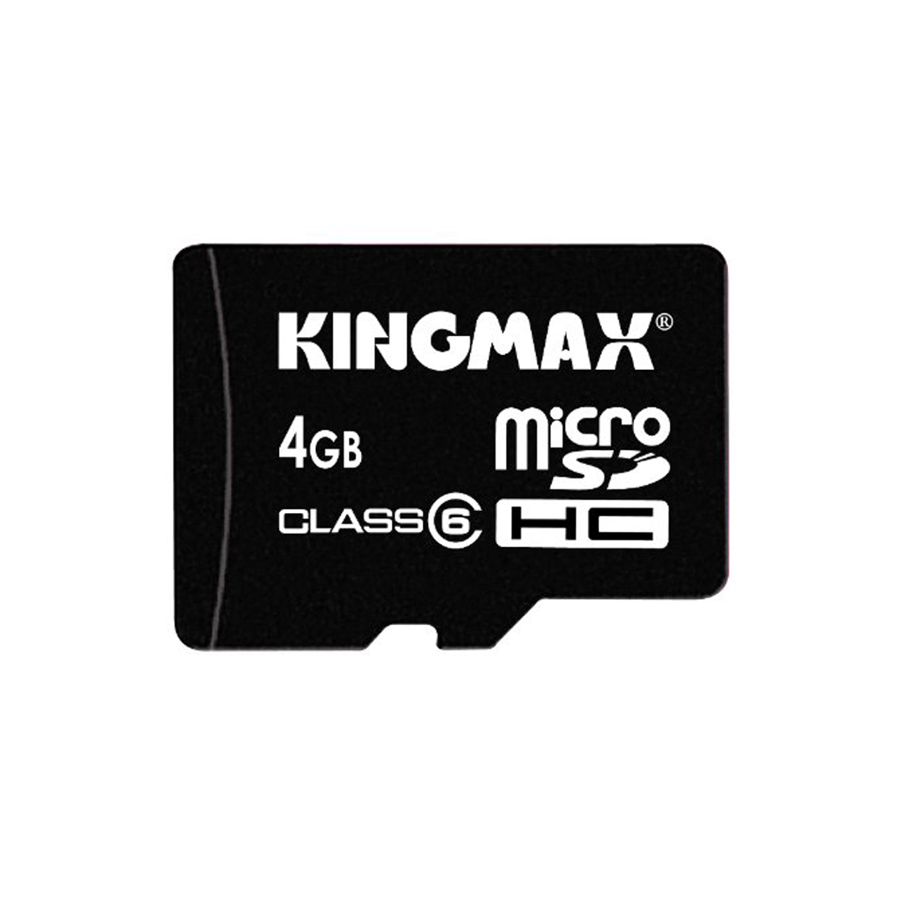 کارت حافظه microSDHC کینگ مکس کلاس 6 سرعت 6Mbps همراه با آداپتور SD ظرفیت 4 گیگابایت