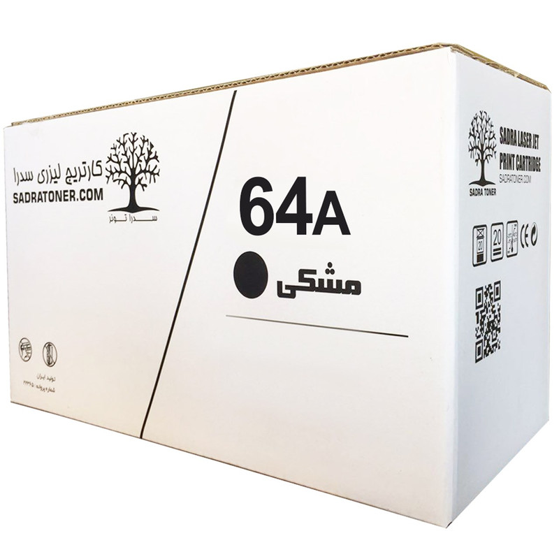 تونر مشکی سدرا مدل 64A