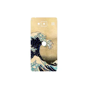 MAHOOT The Great Wave off Kanagawa of Hokusai Cover Sticker for Motorola Droid Razr HD