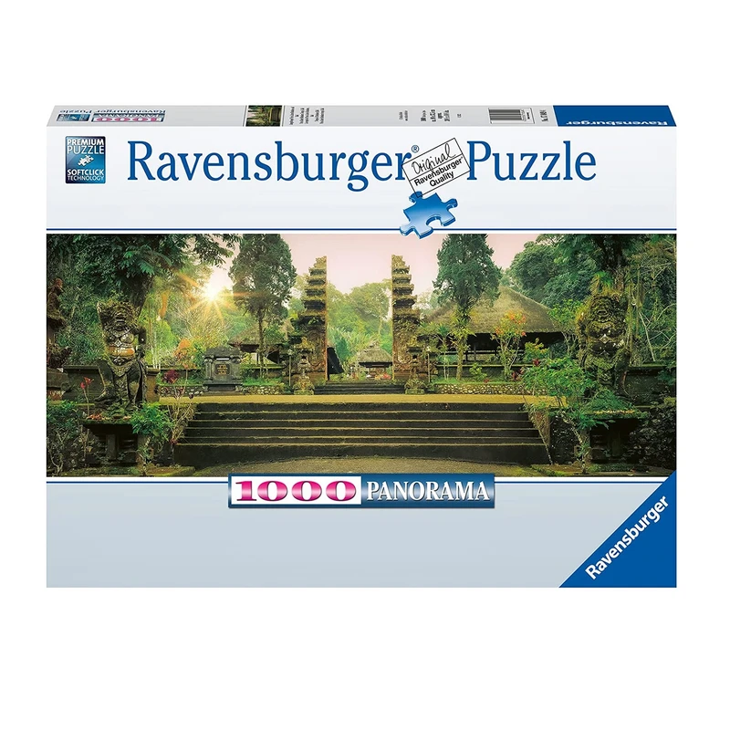 پازل 1000 تکه راونزبرگر مدل Panorama Jungle Temple in Bali کد 17049