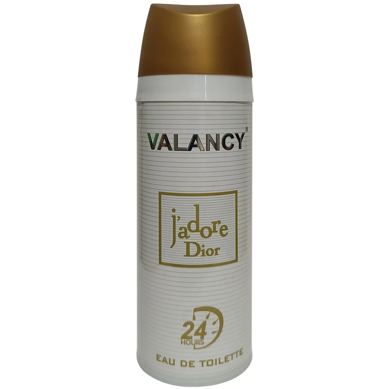 اسپری  ضد تعریق زنانه والانسی مدل Dior Jadore حجم 200 میلی لیتر