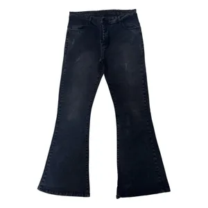 شلوار جین دم پا گشاد زنانه مدل F7