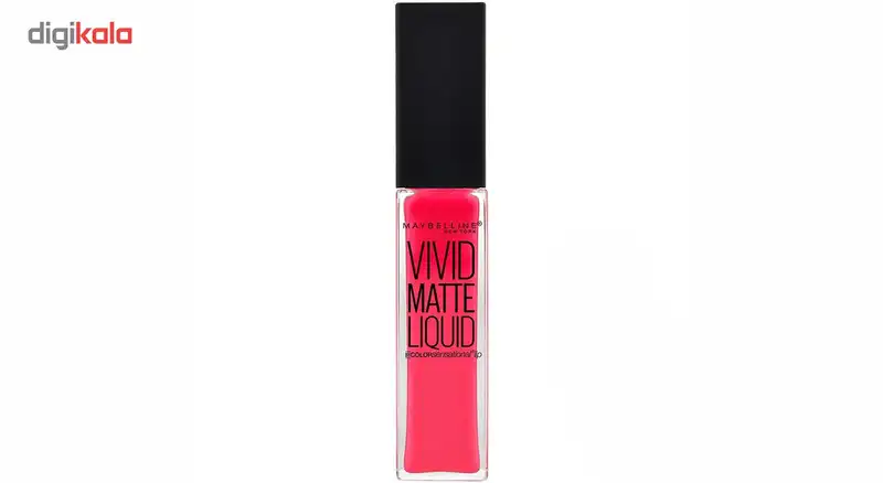 رژ لب مایع میبلین سری Vivid Matte مدل Coral Courage شماره 20