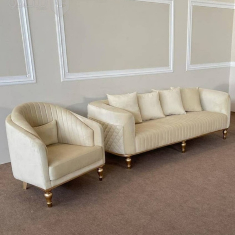 مبل راحتی هفت نفره ایران استیل مدل روبرتو