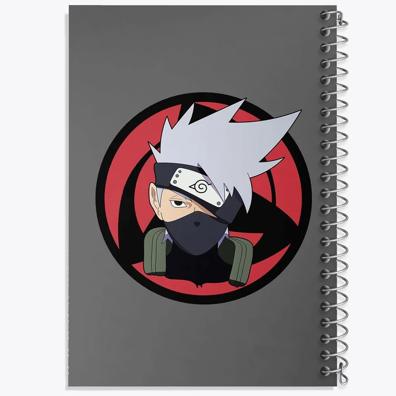 دفتر نقاشی 50 برگ خندالو مدل هاتاکه کاکاشی انیمه ناروتو Naruto کد 11244