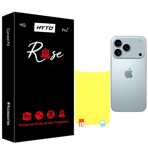 محافظ پشت گوشی هیتو مدل Rose TPU Axion مناسب برای گوشی موبایل اپل iPhone 17 pro max