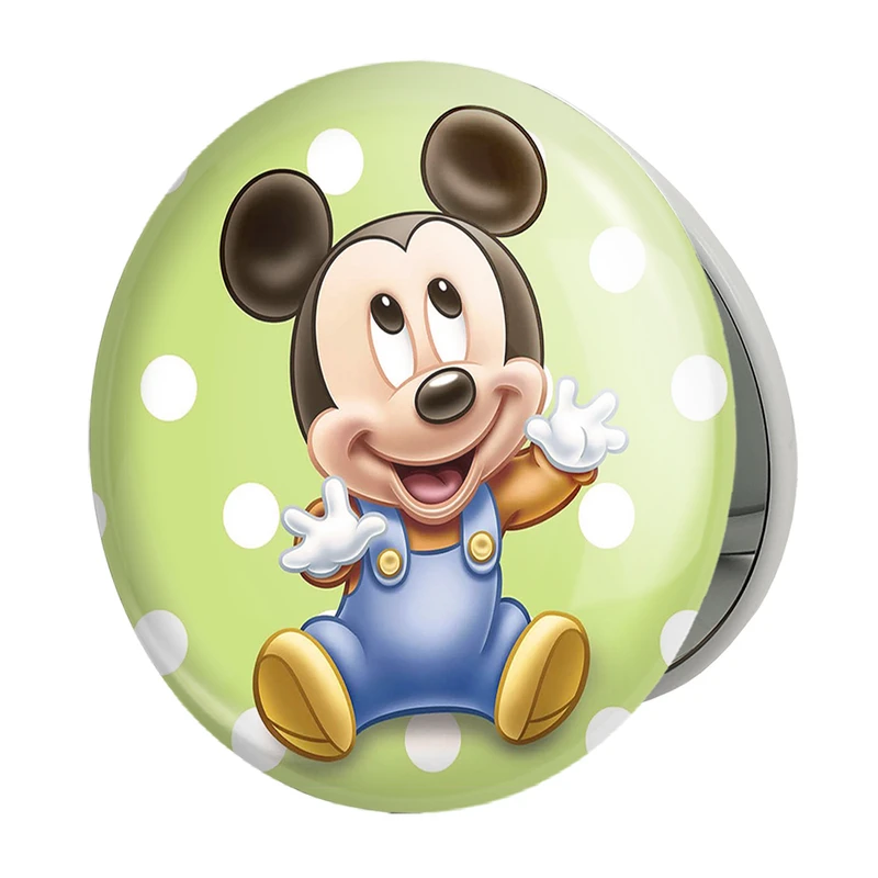 آینه جیبی خندالو طرح میکی موس Mickey Mouse مدل تاشو کد 2430 