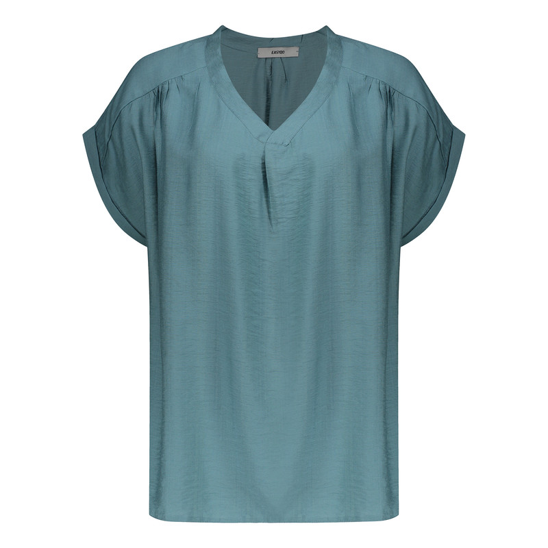 بلوز آستین کوتاه زنانه ایزی دو مدل 10304100534119376