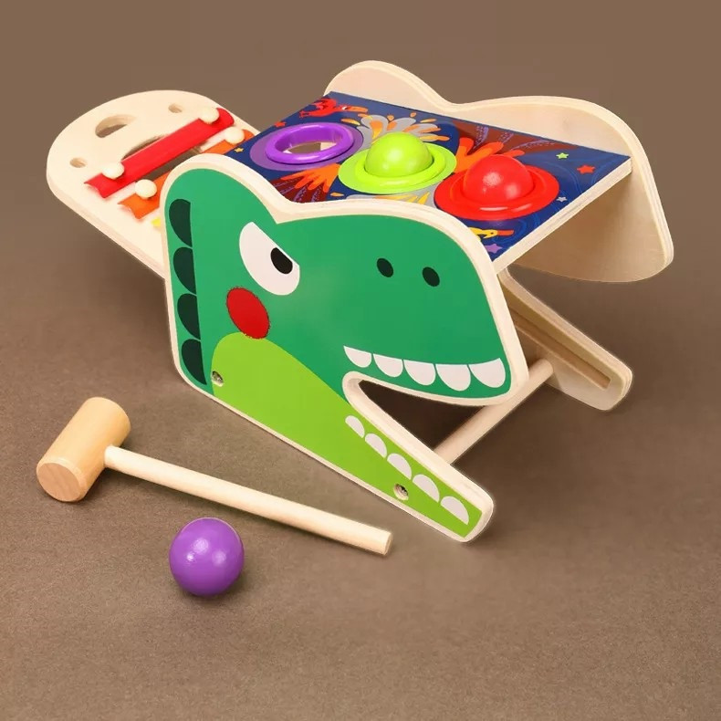 بازی آموزشی موزیکال مدل چندمنظوره بلز کوبنده طرح دایناسور