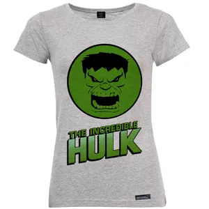 تی شرت آستین کوتاه زنانه 27 مدل Hulk کد MH909