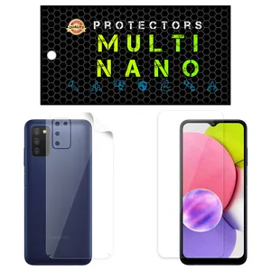  Multi Nano X-SFT Screen Protector For Samsung Galaxy A03S with back skin