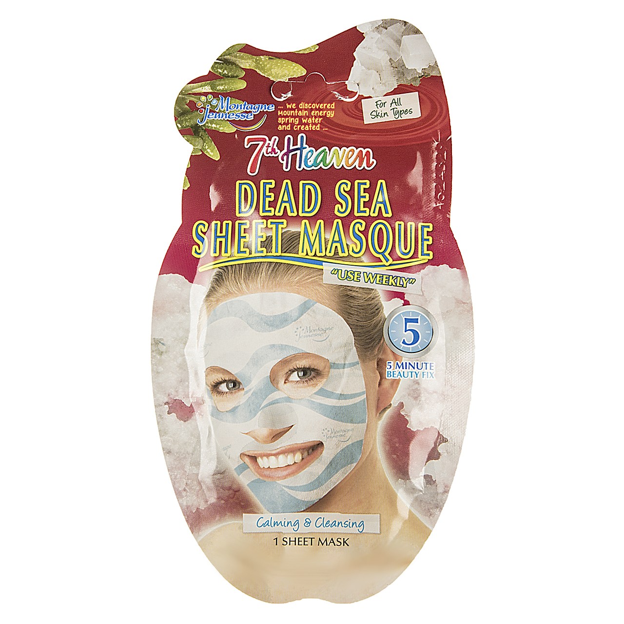 ماسک صورت مونته ژنه سری 7th Heaven مدل Dead Sea  حجم 25 میلی لیتر -  - 1
