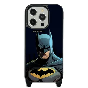AKAM AMC-WLA15PRO-BATMAN8 Cover For Apple iPhone 15 Pro