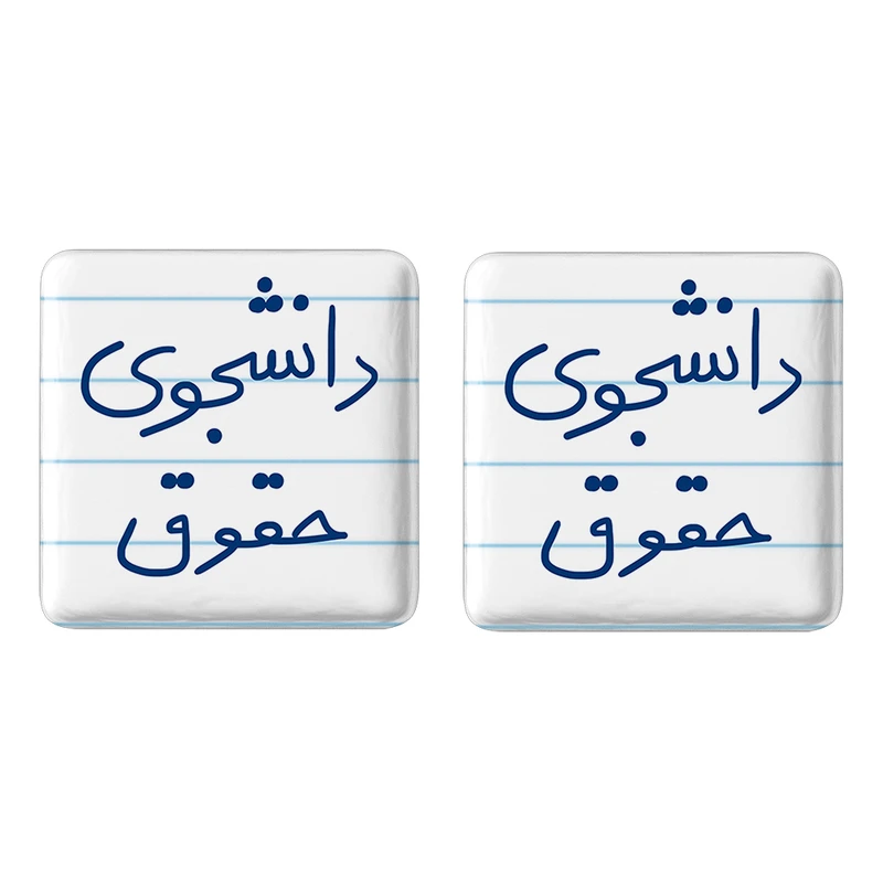 مگنت خندالو مدل دانشجوی حقوق کد 5844 مجموعه 2 عددی