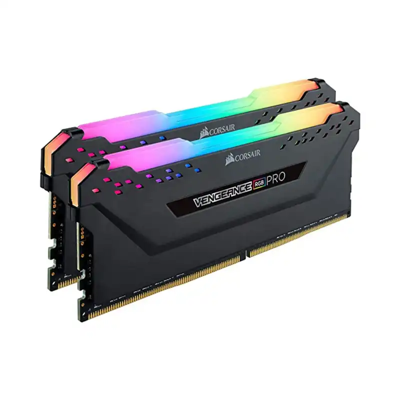 رم دسکتاپ DDR4 دو کاناله 3600 مگاهرتز CL18 کورسیر مدل VENGEANCE RGB PRO ظرفیت 64 گیگابایت