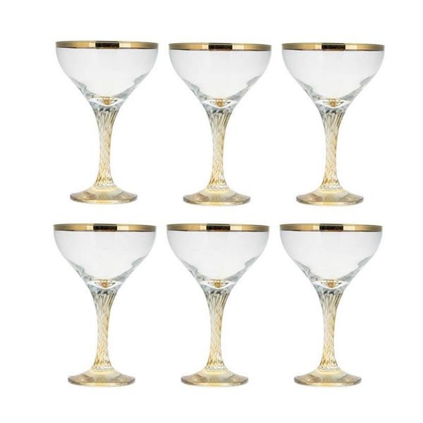 بستنی خوری پاشاگلد مدل توئیست کد 44616 بسته 6 عددی