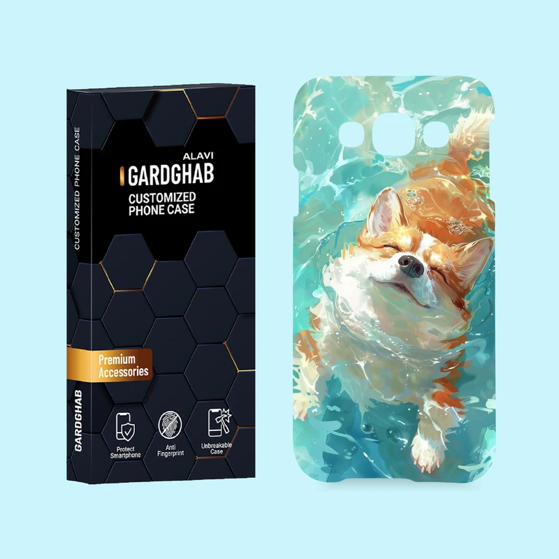 کاور گارد قاب علوی مدل حیوانات مناسب برای گوشی موبایل سامسونگ Galaxy E5 2015