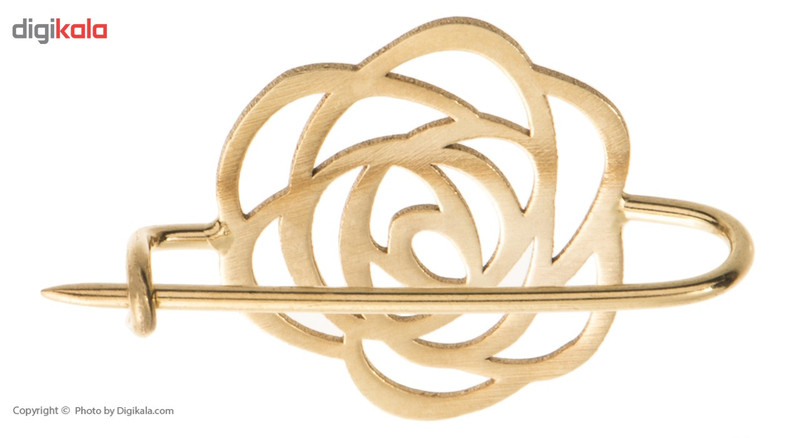 سنجاق سینه طلا 18 عیار رزا مدل PG27