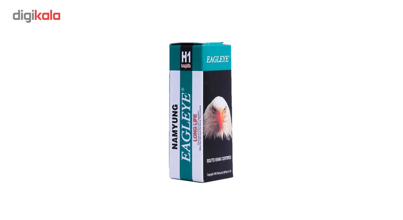 لامپ خودرو ایگل مدل H1 12V 55W Long life Clear