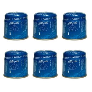 کپسول گاز اتم گاز مدل طارم 190 گرمی بسته 6 عددی
