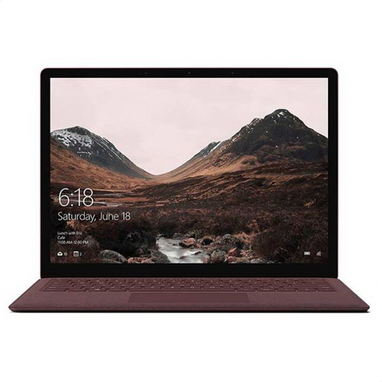 لپ تاپ 13 اینچی مایکروسافت مدل- Surface Laptop Burgundy - N
