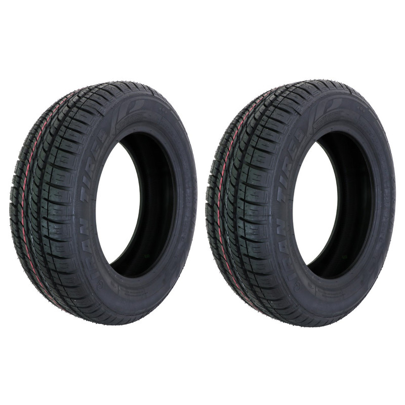 لاستیک خودرو ایران تایر مدل Karena با کاربری سواری و سایز رینگ 14 اینچ، فاق 65 درصد پهنا و پهنای 185 میلی‌متر، شاخص تحمل وزن 86 و شاخص سرعت H (حداکثر سرعت 210 کیلومتر بر ساعت)، ساخت ایران، دارای تایر تیوبلس، 2 حلقه